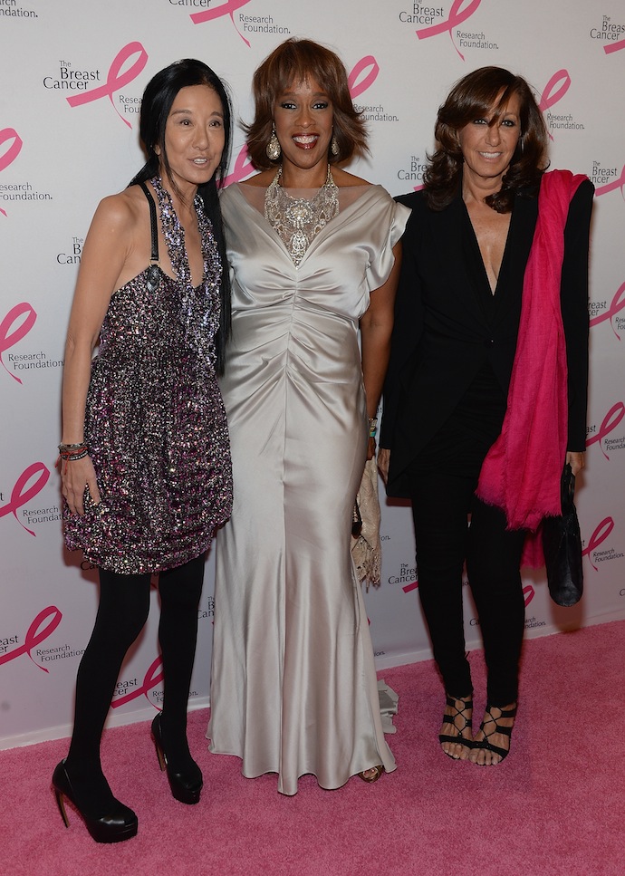 Вера Вонг, Гейл Кинг и Донна Каран Вера Вонг, Гейл Кинг и Донна Каран