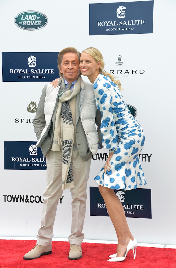 Валентино Гаравани и Каролина Куркова Валентино Гаравани и Каролина Куркова