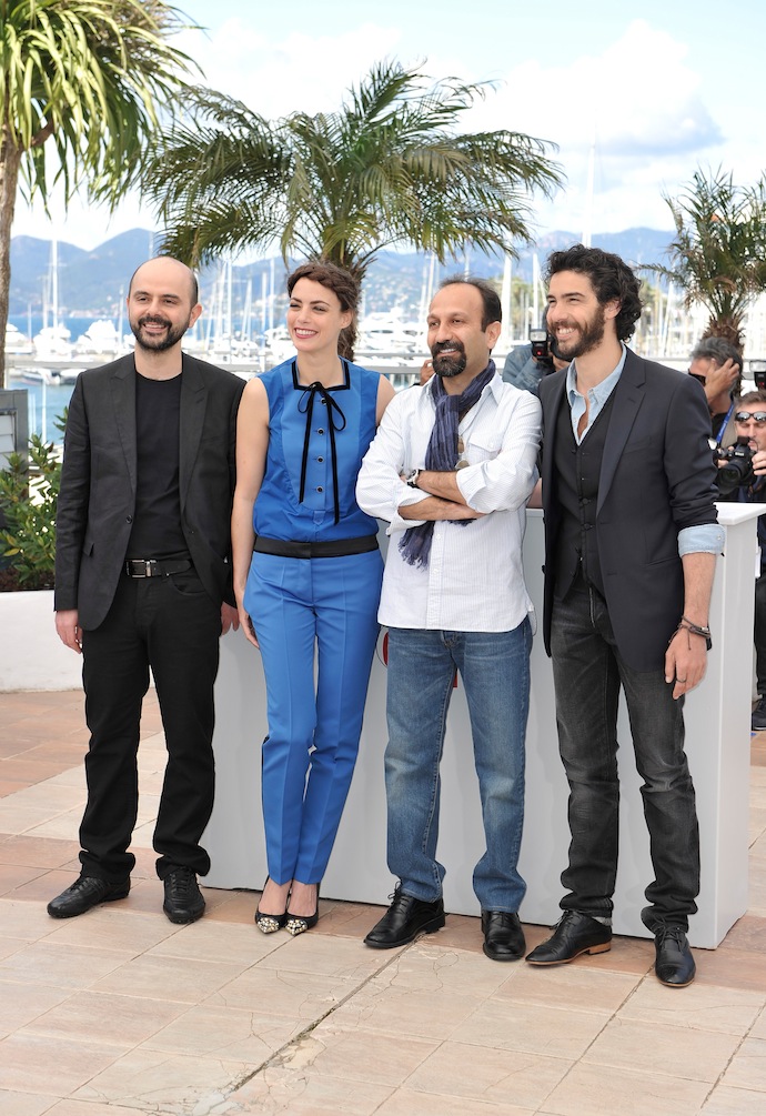 Али Мосаффа, Беренис Бежо, Асгар Фархади и Тахар Рахим