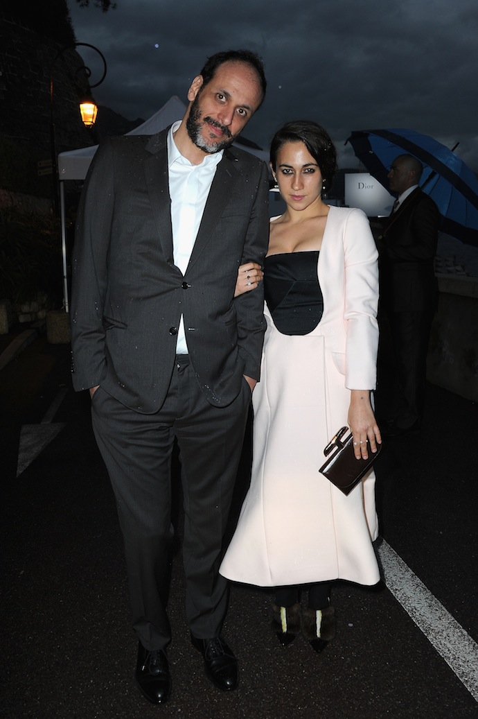 Лука Гуаданьино и Дельфина Делеттре Фенди Лука Гуаданьино и Дельфина Делеттре Фенди