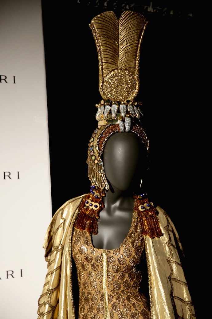 Выставка Bulgari в рамках премьеры фильма "Клеопатра"