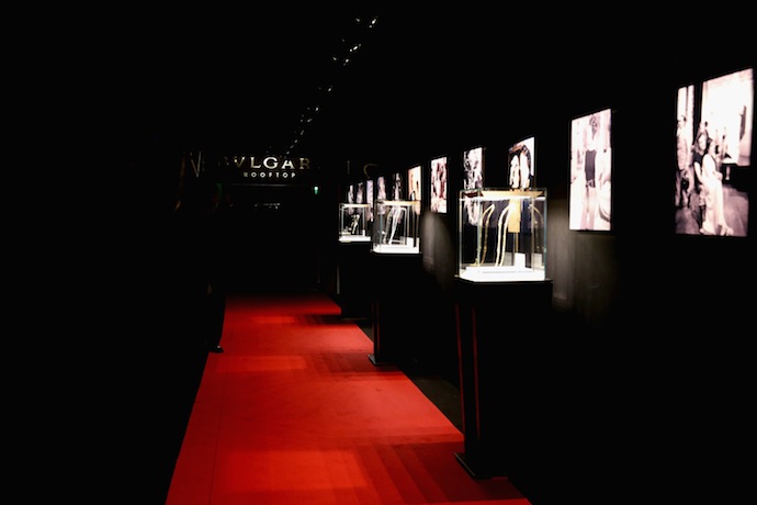 Выставка Bulgari в рамках премьеры фильма "Клеопатра"