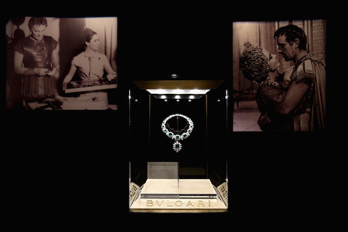 Выставка Bulgari в рамках премьеры фильма "Клеопатра"