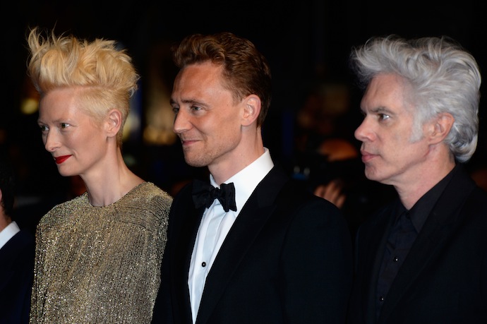 Тильда Суинтон, Том Хиддлстон и Джим Джармуш