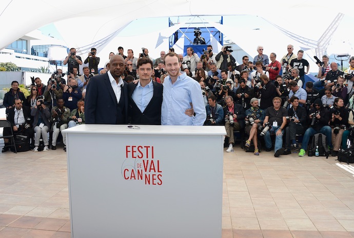 Форест Уитакер, Орландо Блум и Конрад Кемп Форест Уитакер, Орландо Блум и Конрад Кемп