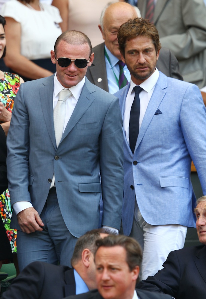 Руни Уэйн и Джерард Батлер