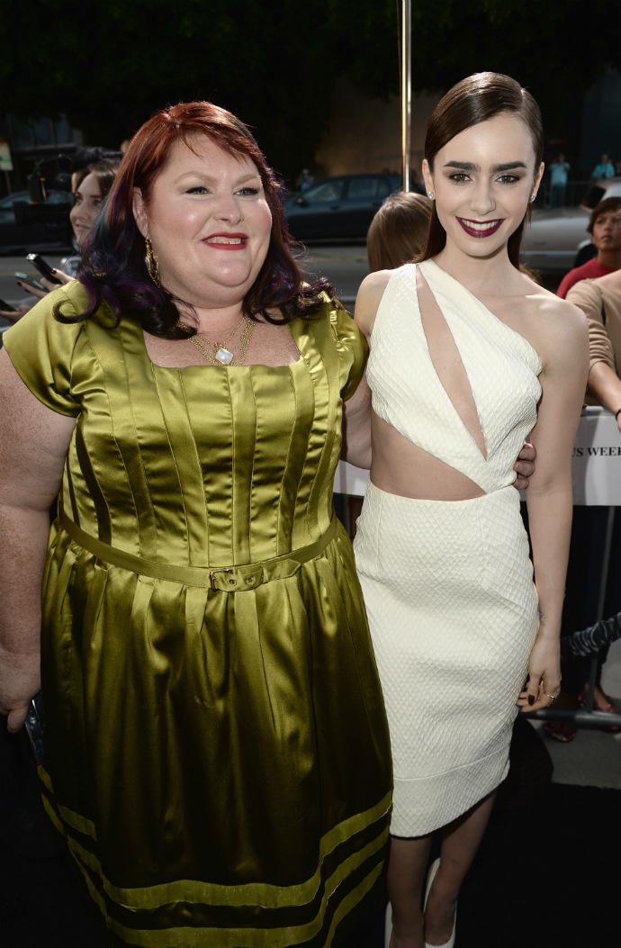 Кассандра Клэр и Лили Коллинз