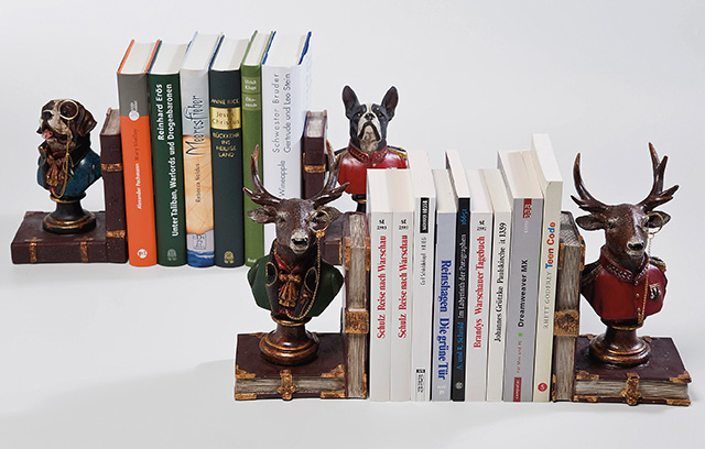 Наборы держателей для книг "Животные джентельмены" (#32751), 2440 рублей Kare Design: знаменитый мебельный магазин теперь в Москве (фото 5)