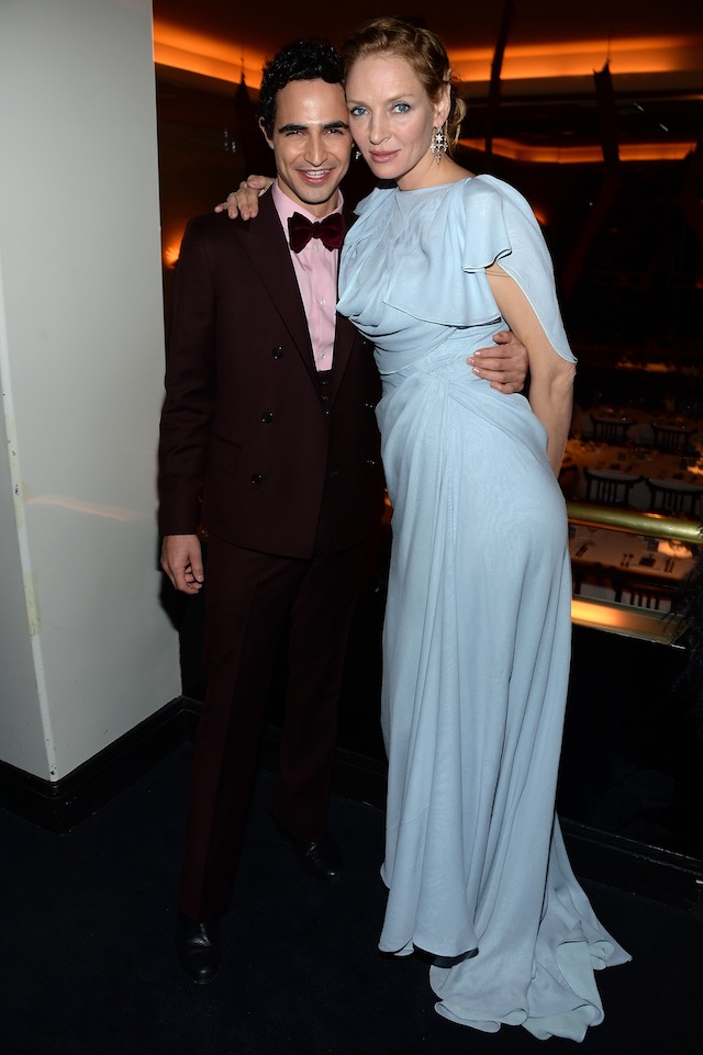 Зак Позен и Ума Турман Зак Позен и Ума Турман