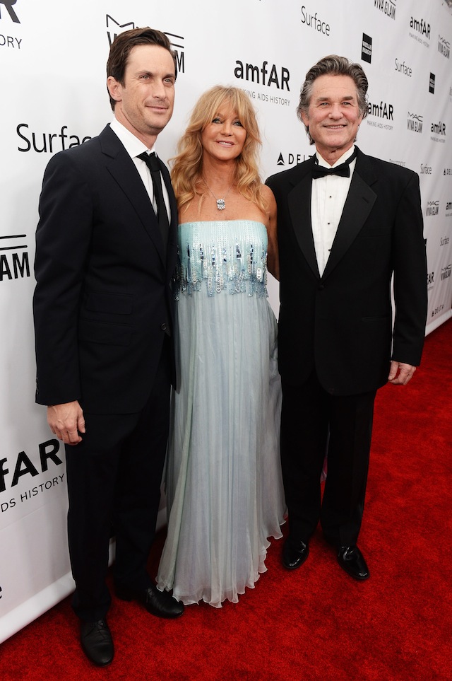 Оливер Хадсон, Голди Хоун и Курт Рассел