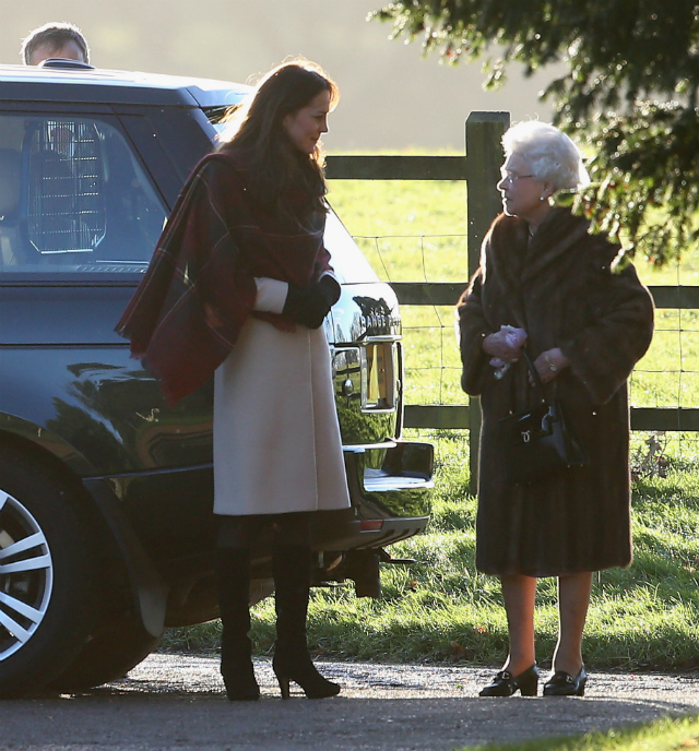 Кейт Миддлтон и Елизавета II Кейт Миддлтон и Елизавета II