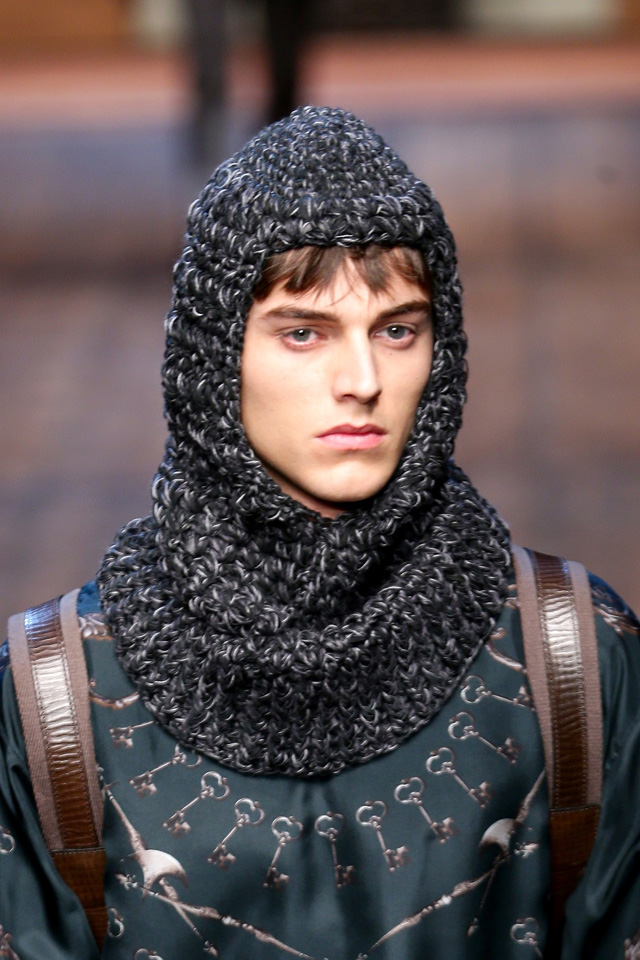 Неделя мужской моды в Милане: показ Dolce&Gabbana, осень-зима 2014 (фото 2)