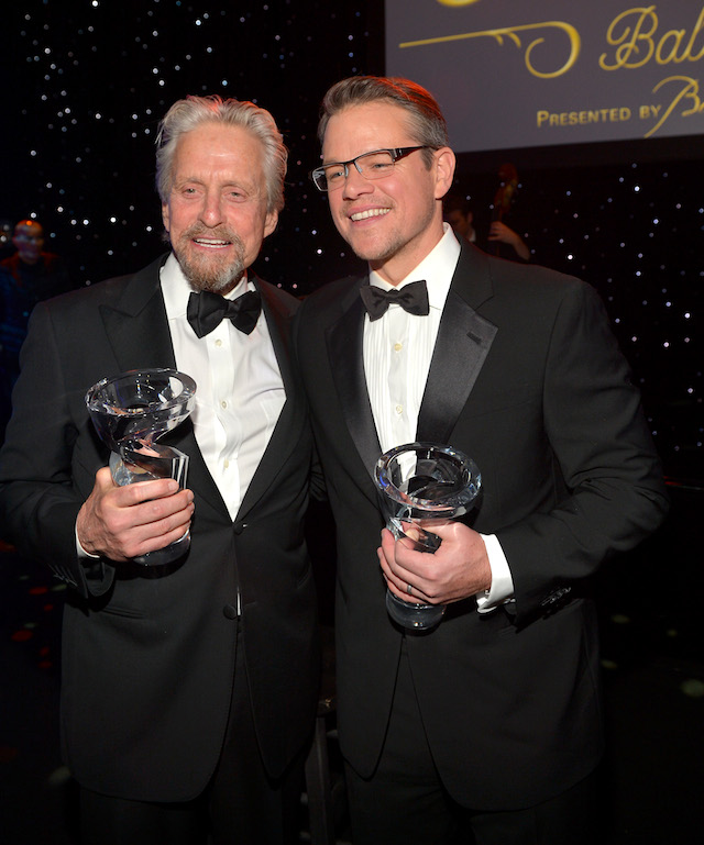 Майкл Дуглас и Мэтт Дэймон