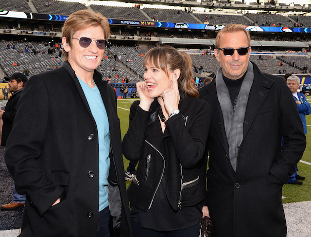 Дэнис Лири, Дженнифер Гарнер и Кевин Костнер