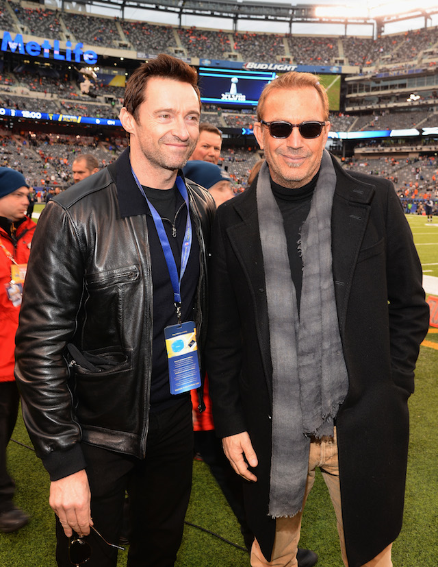 Хью Джекман и Кевин Костнер