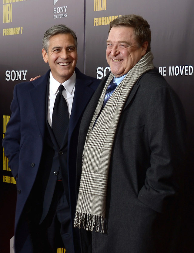 Джордж Клуни и  Джон Гудман