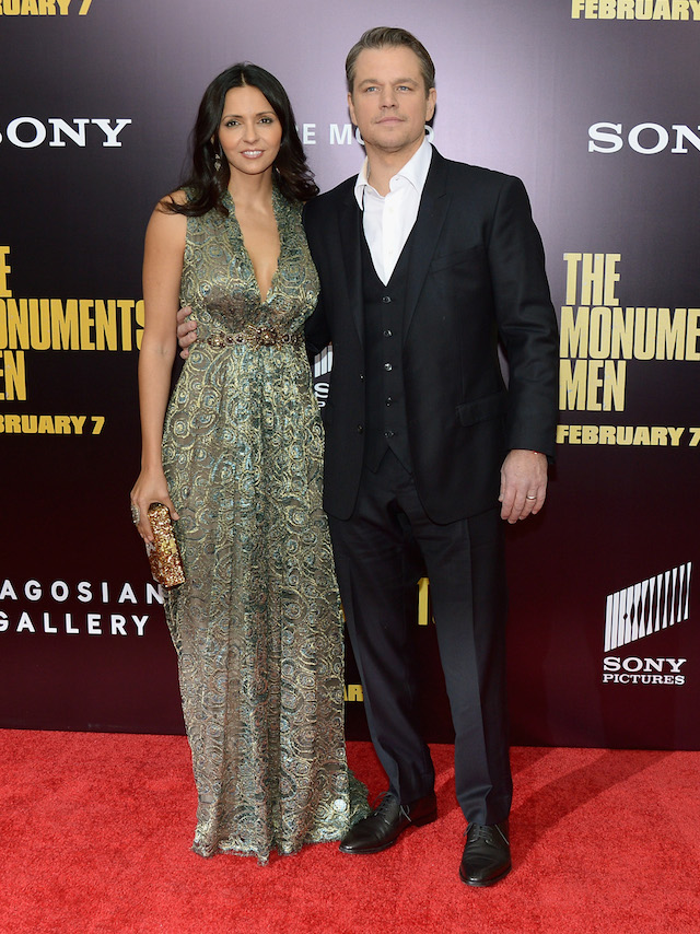 Люсьяна Баррозо и Мэтт Дэймон