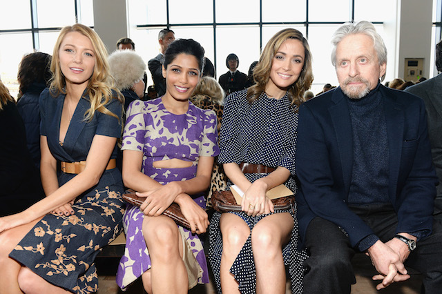 Блейк Лайвли, Фрида Пинто, Роуз Бирн и Майкл Дуглас Блейк Лайвли, Фрида Пинто, Роуз Бирн и Майкл Дуглас