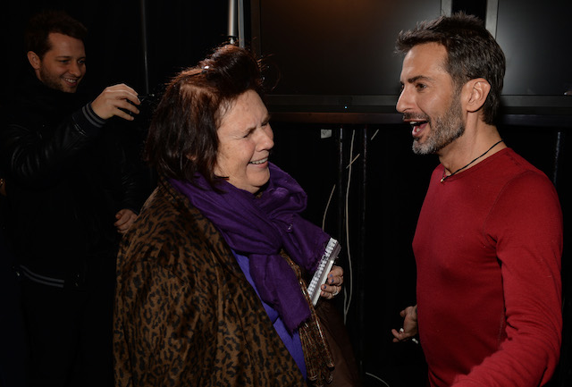 Сьюзи Менкес и Марк Джейкобс