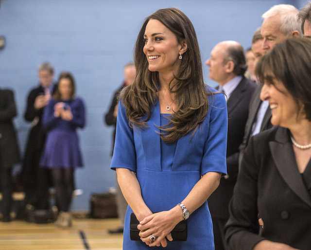 Кейт Миддлтон на открытии изостудии в пригороде Лондона (фото 1)