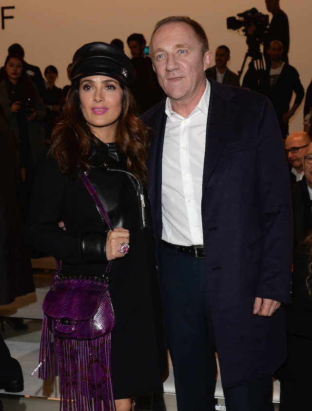 Сальма Хайек и Франсуа Анри Пино