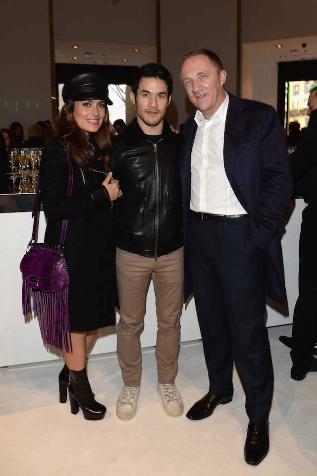 Сальма Хайек, Джозеф Альтузарра и Франсуа Анри Пино