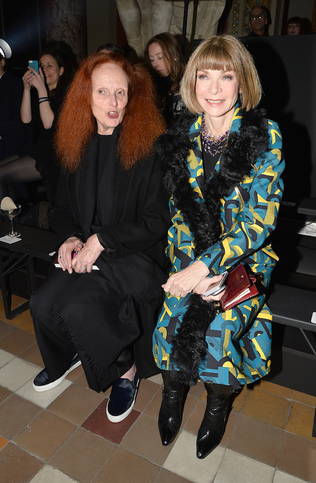 Грейс Коддингтон и Анна Винтур Грейс Коддингтон и Анна Винтур