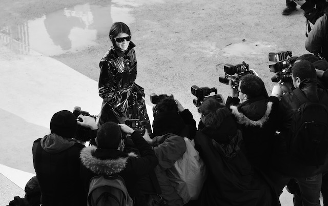 Гости показов Balmain, Nina Ricci, Lanvin, осень-зима 2014 (фото 2)