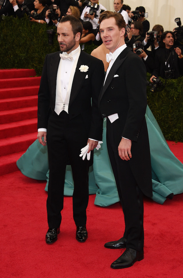 Том Форд и Бенедикт Камбербэтч Том Форд и Бенедикт Камбербэтч