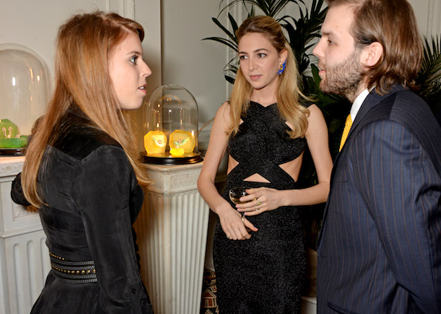 Принцесса Беатрис, Сабина Ганем и Джозеф Гетти