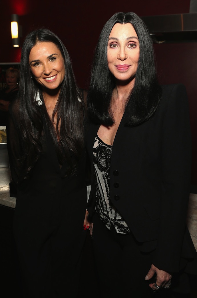 Деми Мур и Шер