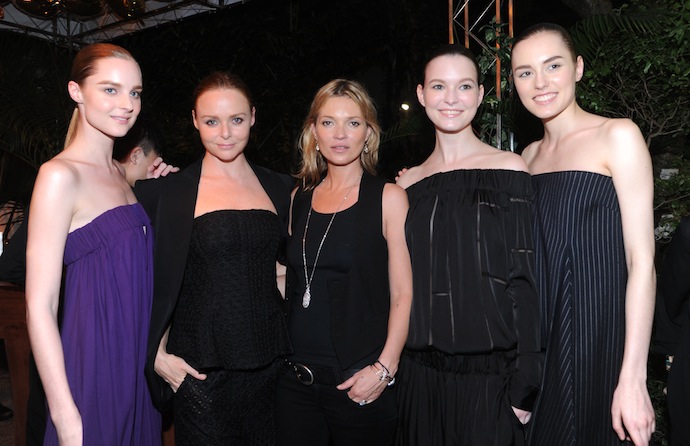 Стелла Маккартни и Кейт Мосс