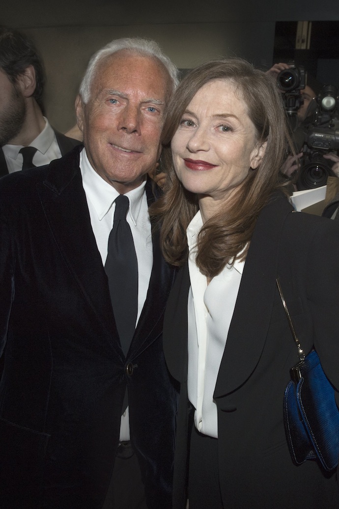 Гости показа Armani Privé в Париже (фото 10)