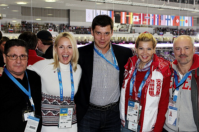 Сергей Макаров, Юлия Бордовских, Владимир Малахов, Лада Фетисова и Виталий Прохоров Олимпийский дневник Юлии Бордовских. Часть VII (фото 3)