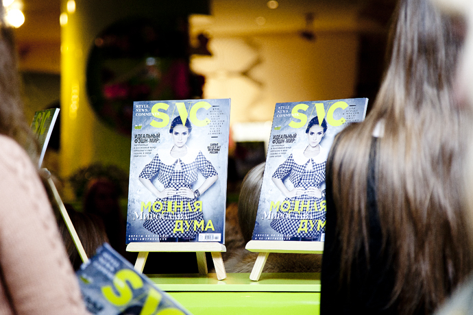 издания мартовского номера журнала с Мирославой Думой