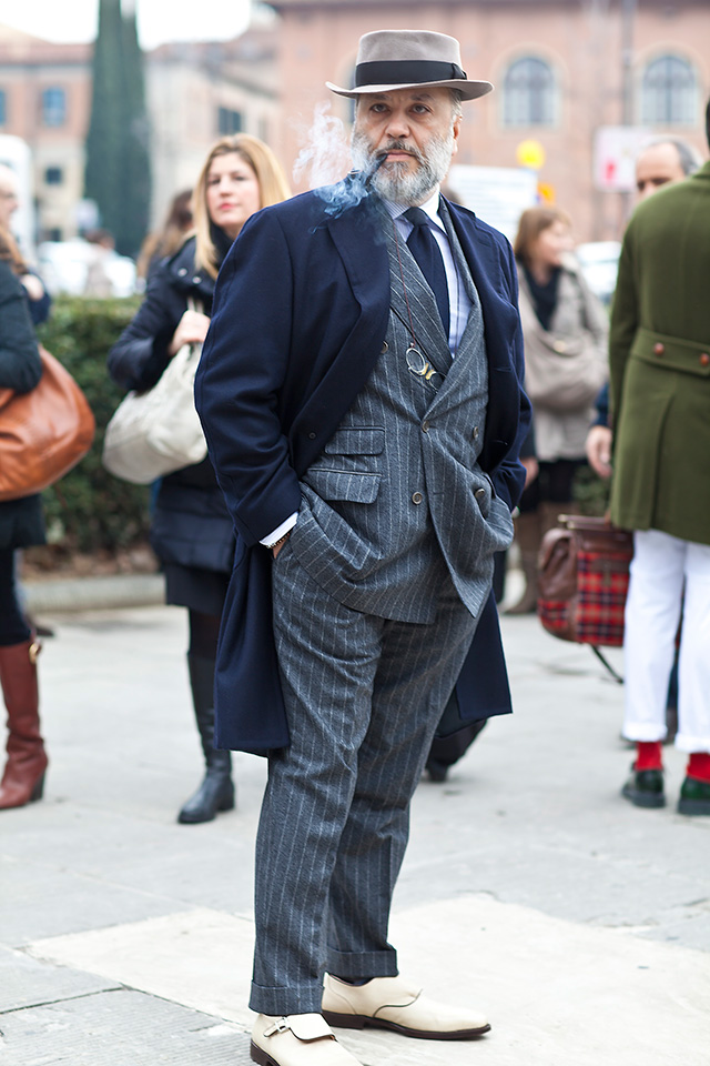 Street style на выставке Pitti Uomo. Часть 2 (фото 12)
