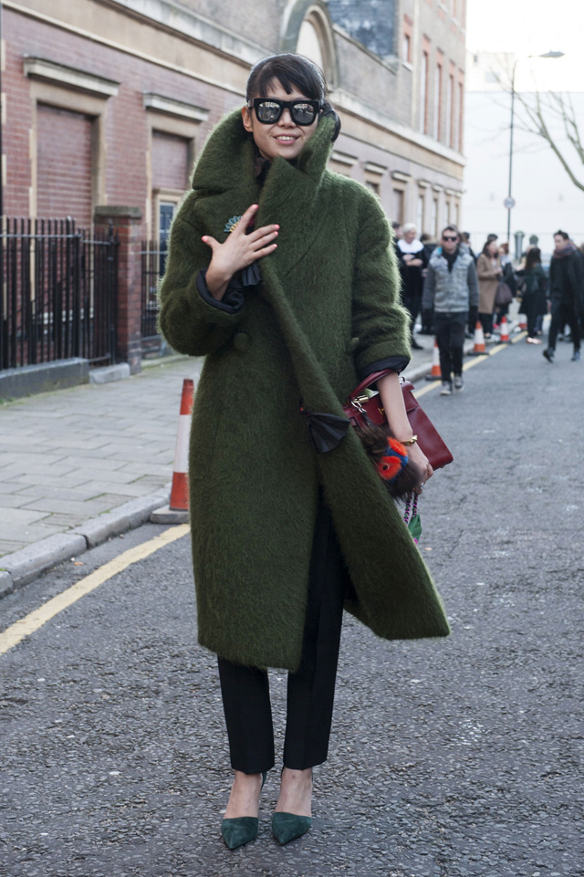 Неделя моды в Лондоне A/W 2014: street style. Часть I (фото 10)