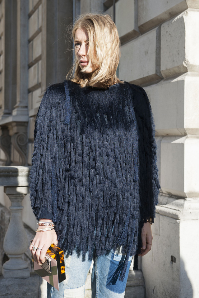 Неделя моды в Лондоне A/W 2014: street style. Часть I (фото 7)