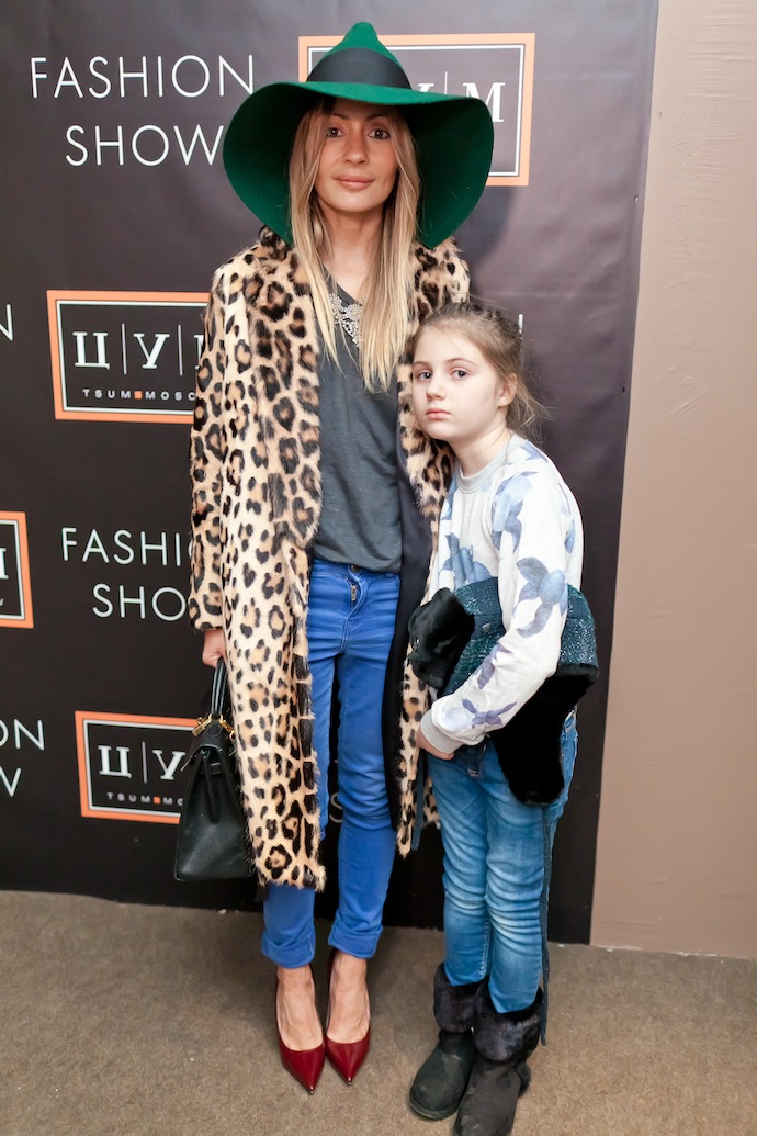 Марина Долидзе с дочкой