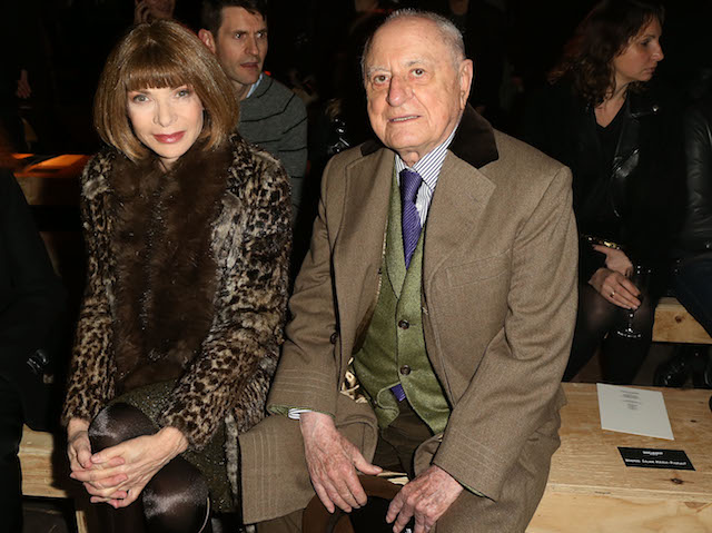 Анна Винтур и Пьер Берже