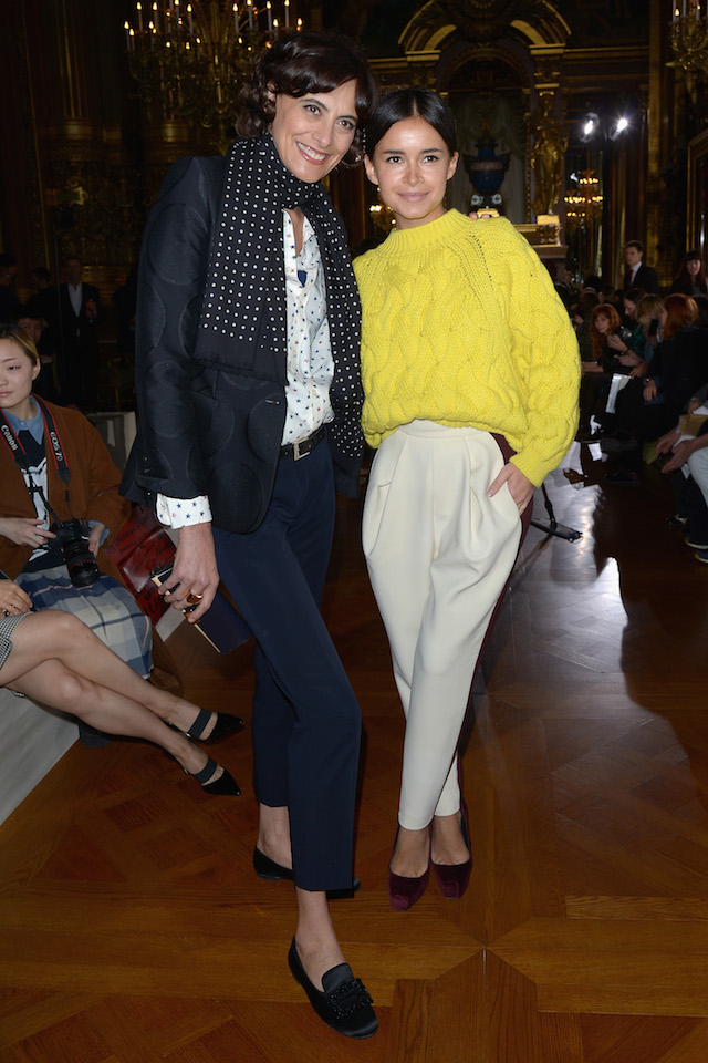 Инес де ля Фрессанж и Мирослава Дума Инес де ля Фрессанж и Мирослава Дума