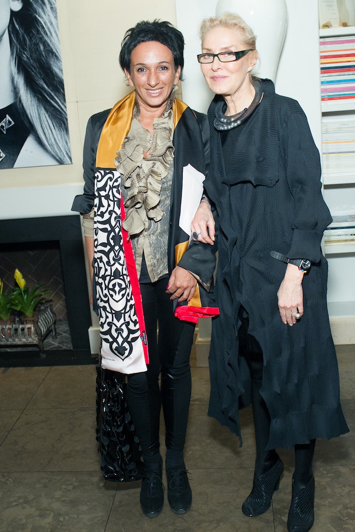 Айдан Салахова и Ольга Свиблова