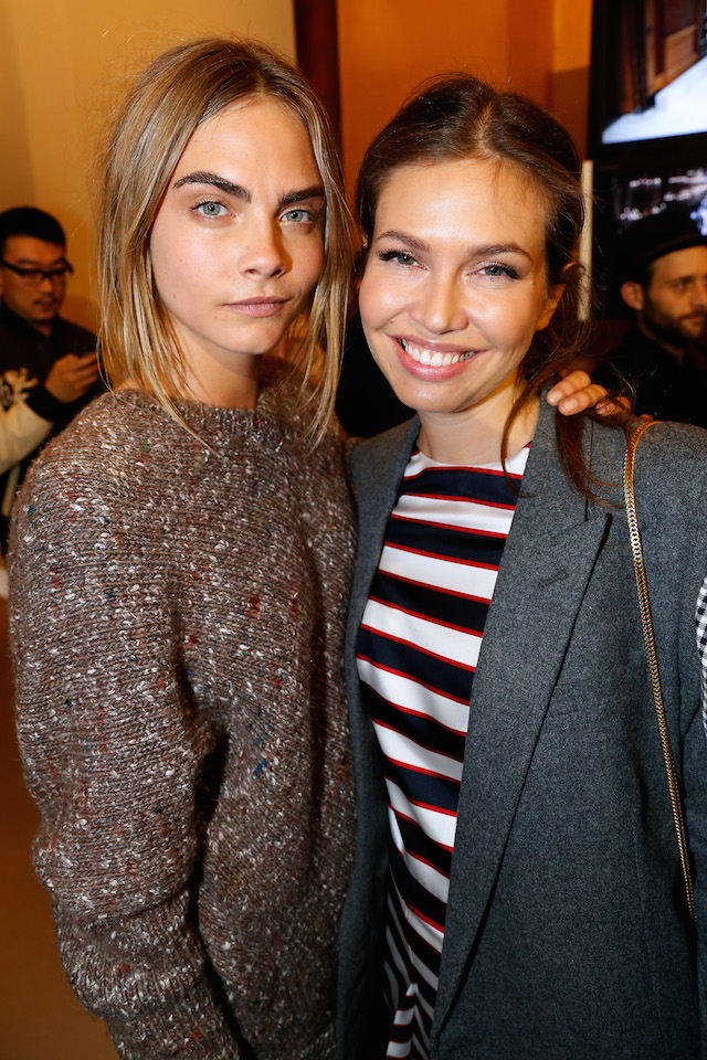 Кара Делевинь и Даша Жукова Кара Делевинь и Даша Жукова