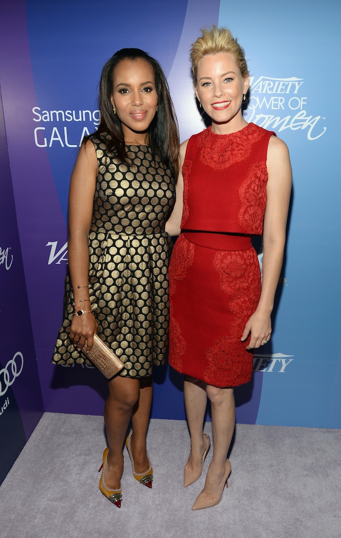 Керри Вашингтон и Элизабет Бэнкс Керри Вашингтон и Элизабет Бэнкс