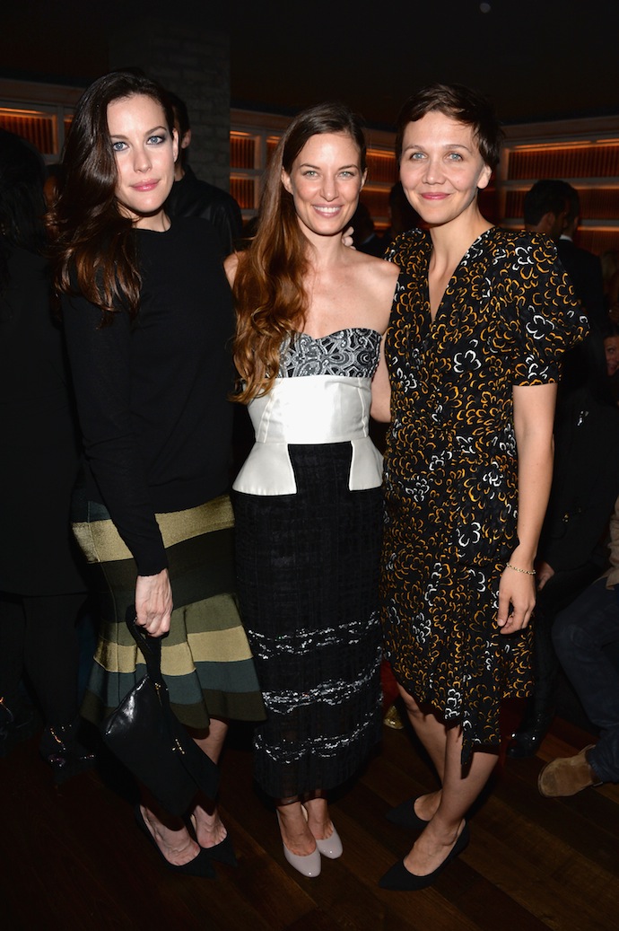 Лив Тайлер, Топаз Пейдж-Грин и Мэгги Джилленхол