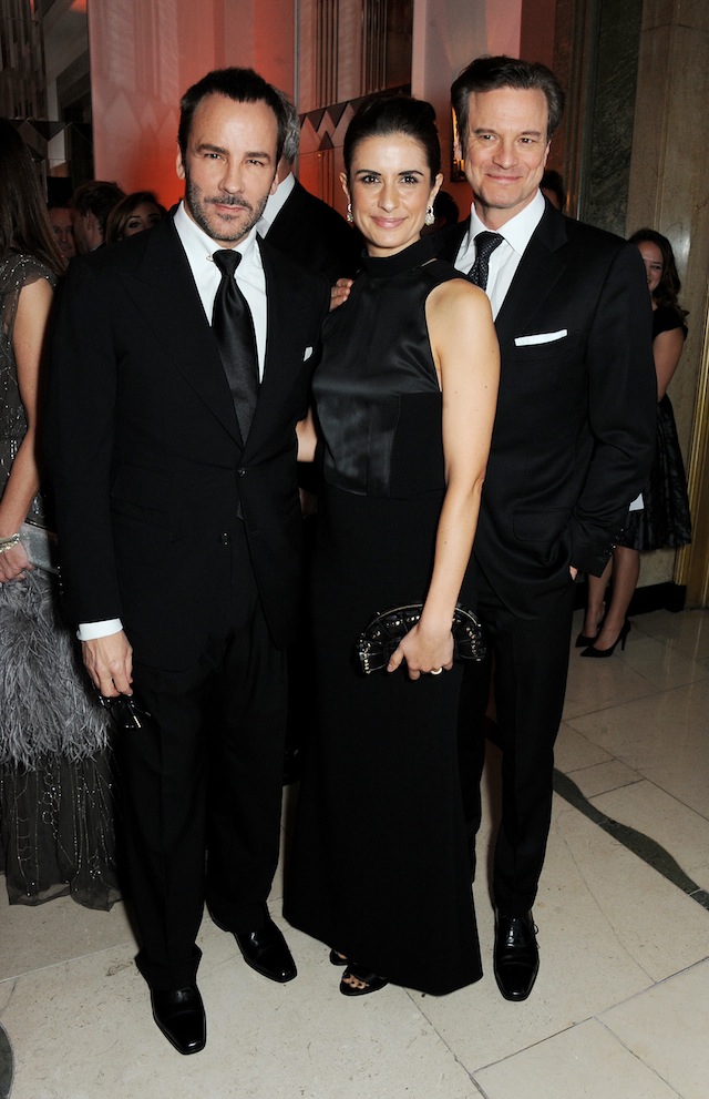 Том Форд, Ливия и Колин Ферт