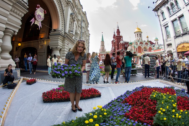 Оранжерея в сердце Москвы: Фестиваль цветов в ГУМе (фото 5)