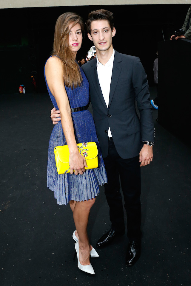 Наташа Эндрюс и Пьер Нинэ Гости на показе Dior Homme в Париже (фото 6)