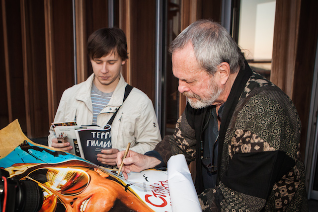 Терри Гиллиам представил драму "Теорема Зеро" в Москве (фото 11)