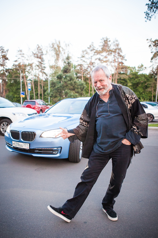 Терри Гиллиам представил драму "Теорема Зеро" в Москве (фото 12)